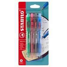 Stabilo Liner Marathon Ballpoint Pen 4 pcs