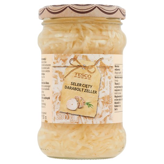 Tesco darabolt zeller sós lében 290 g