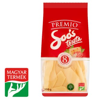 Soós Premio csuszatészta házi jellegű 8 tojásos száraztészta 200 g