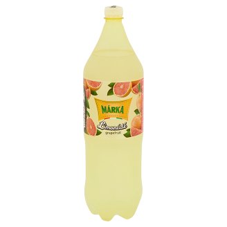 Márka Limonádé grapefruit-citromfű ízű szénsavas üdítőital cukorral és édesítőszerekkel 2 l