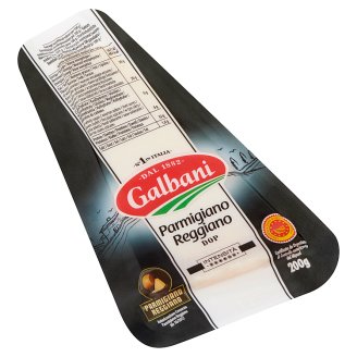 Galbani Parmigiano Reggiano félzsíros, reszelt kemény sajt 200 g