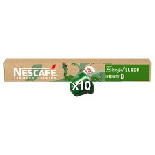 NESCAFÉ Farmers Origins Brazil őrölt pörkölt kávé kapszula 10 db 44 g 