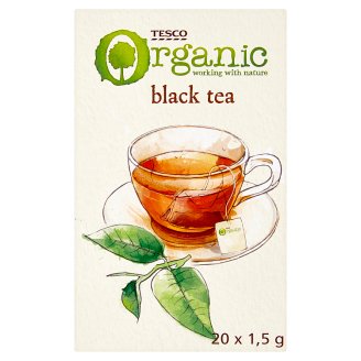 Tesco BIO fekete tea 20 filter 30 g