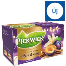 Pickwick Fruit Fusion Spiced gyümölcstea a szilva, a vanília és a fahéj ízével 20 filter 40 g