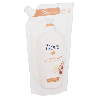 Dove Shea Butter with Warm Vanilla szépségápoló folyékony krémszappan utántöltő 500 ml