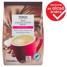 Tesco 3in1 instant kávés italpor 10 x 18 g (180 g)