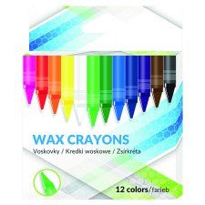 Wax Crayons 12 Colors