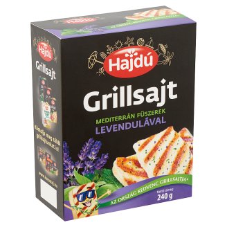 Hajdú grillsajt mediterrán fűszerekkel 240 g