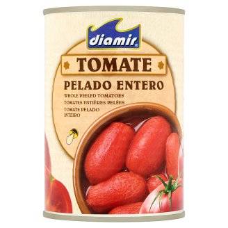 Diamir egész, hámozott paradicsom paradicsomszószban 390 g