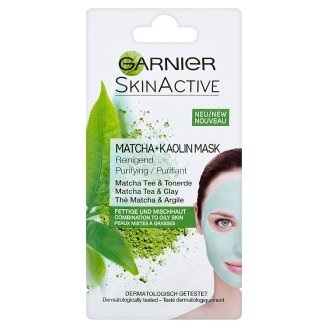 Garnier SkinActive tisztító kaolin maszk matcha teával és fehér agyaggal 8 ml