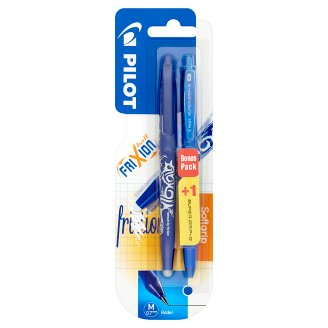 Pilot FriXion Ball kék törölhető tintás rollertoll 0,7 mm + Supergrip G kék nyomógombos golyóstoll