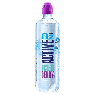 Active O2 áfonya ízű, oxigénnel dúsított szénsavmentes energia-szegény üdítőital 750 ml
