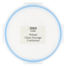 Tesco Home üveg ételtároló 900 ml