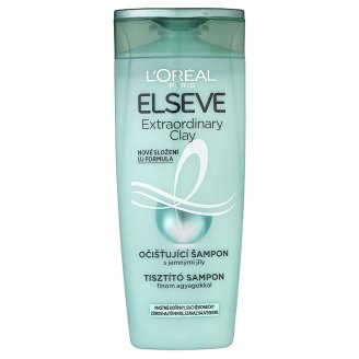 L'Oréal Paris Elseve Extraordinary Clay tisztító sampon gyorsan zsírosodó hajra 250 ml