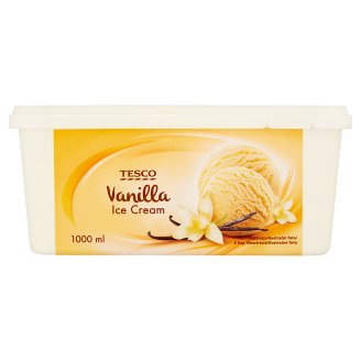 Tesco vaníliás jégkrém 1000 ml