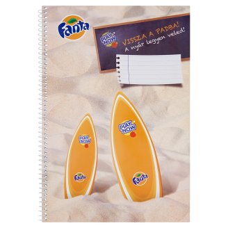 Fanta A/4 60 lapos vonalas spirálfüzet