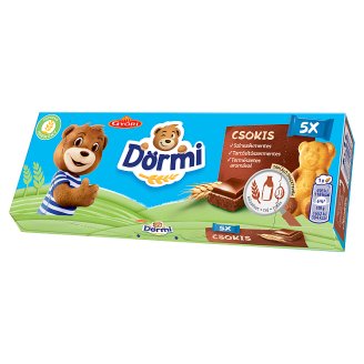 Dörmi csokoládés krémmel töltött puha piskóta 5 db 150 g