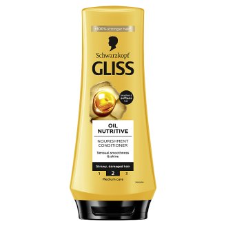 Gliss Kur hajregeneráló balzsam Tápláló olaj 200 ml