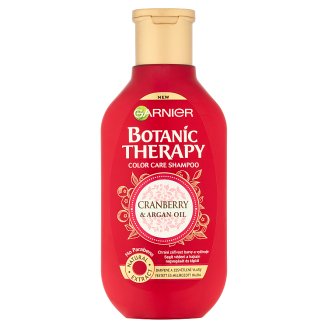 Garnier Botanic Therapy Cranberry & Argan Oil sampon festett és melírozott hajra 250 ml