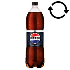 Pepsi Zero Cola Flavoured Energy-Free Carbonated Drink with Sweeteners 2 l