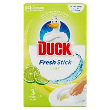 Duck Fresh Stick Lime Jelly Toilet Cleaner Strip 3 x 9 g (27 g)