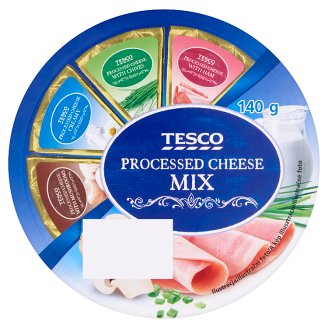 Tesco ömlesztett sajt vegyes ízekben 8 db 140 g