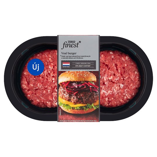 Tesco Finest Veal Burger 330 g Tesco Online, Tesco From Home, Tesco