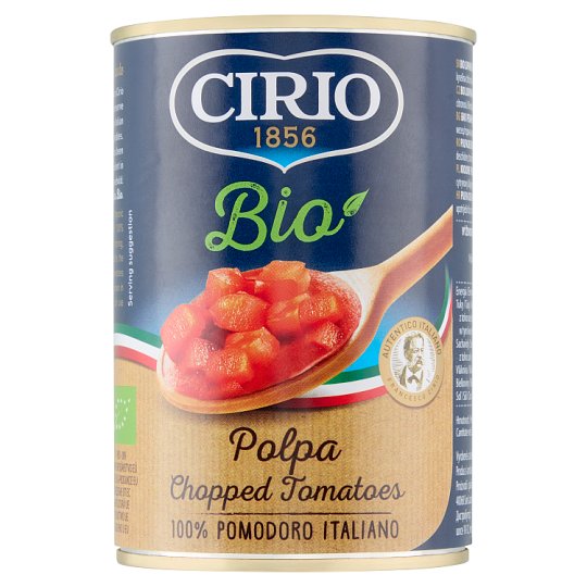 Cirio bio aprított paradicsom paradicsomlében 400 g
