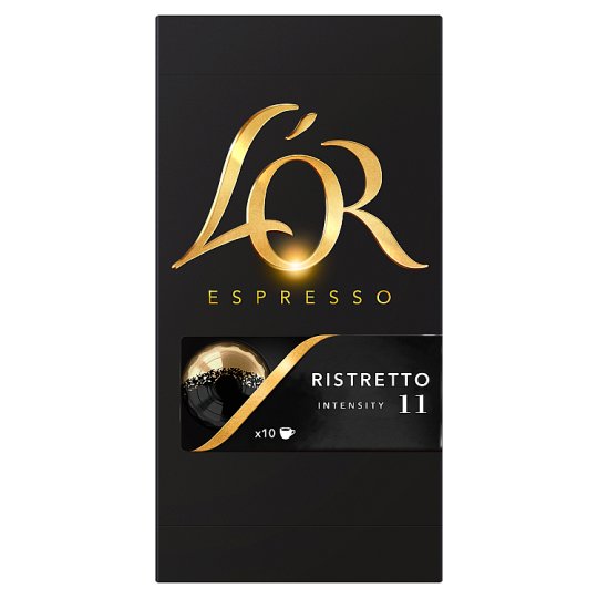 L'OR Espresso Ristretto Ground-Roasted Coffee in Capsules 10 pcs 52 g ...