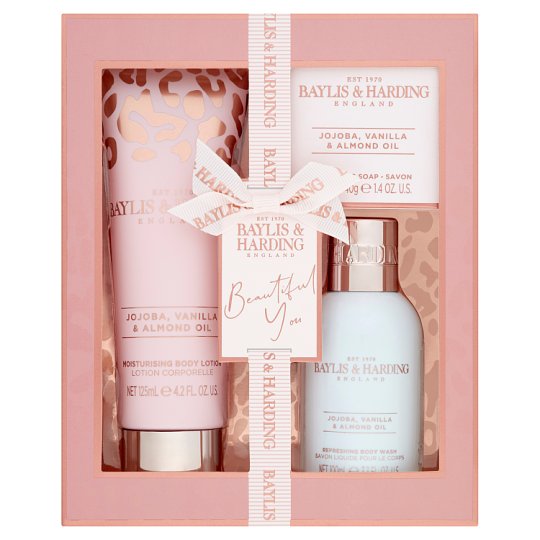 Baylis & Harding Jojoba, Vanilla & Almond Oil Gift Box - Tesco Groceries