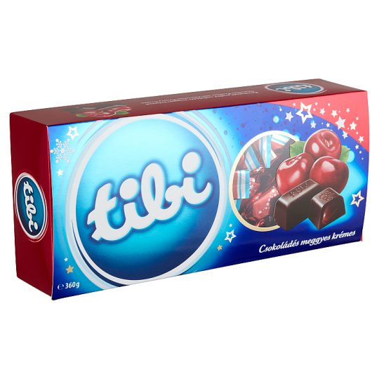 Tibi Chocolate Pralines with Chocolate-Cherry Cream 360 g