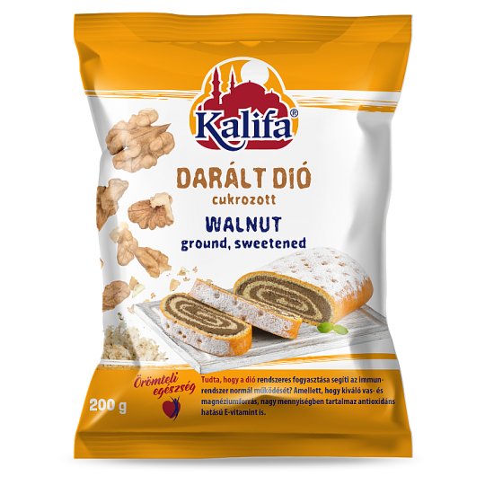 Kalifa darált, cukrozott dióbél 200 g