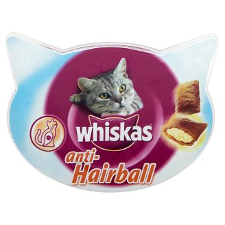 Whiskas Anti-Hairball kiegészítő állateledel felnőtt macskák számára 50 g