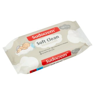 Sudocrem® Soft Clean nedves törlőkendő, 55 lap