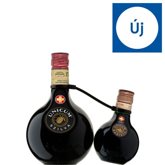 Zwack Unicum Plum Herb Liqueur 34,5 0,7 l + Unicum Barista Herb