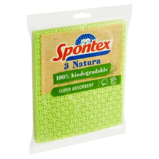 Spontex Natura szivacskendő 3 db