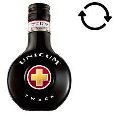 Zwack Unicum gyógynövénylikőr 40% 0,2 l