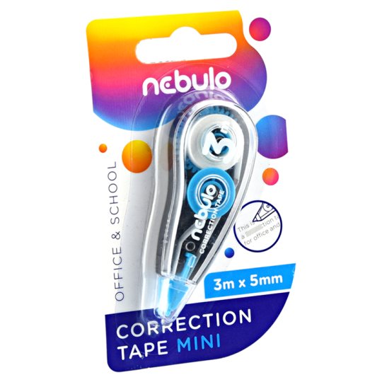 Nebulo Correction Tape 5 mm x 3 m Tesco Online, Tesco From Home