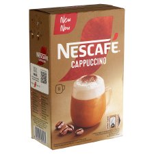 NESCAFÉ Cappuccino azonnal oldódó kávéspecialitás 8 x 13,5 g (108 g)