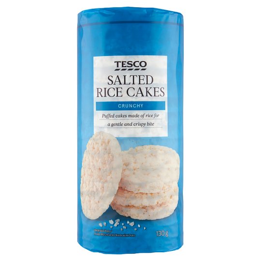 Tesco Salted Rice Cakes 130 g Tesco Online, Tesco From Home, Tesco