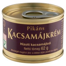 Picant Duck Liver Cream from Fattened Duck Liver 62 g