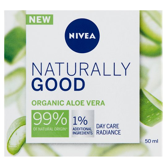 NIVEA Naturally Good Day Cream for Face 50 ml Tesco Online, Tesco