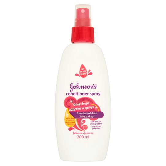 Johnson's Shiny Drops Conditioner Spray 200 ml Tesco Online, Tesco