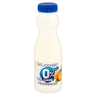 Galla zsírszegény kajszibarackos ivójoghurt édesítőszerekkel 330 g