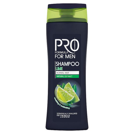 Tesco Pro Formula for Men Lime Shampoo for Men 250 ml Tesco Online