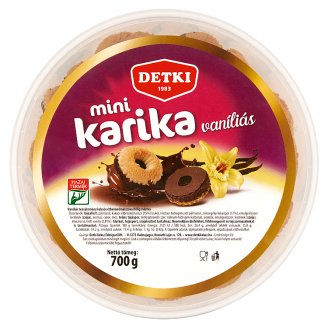 Detki mini vaníliás karika 700 g