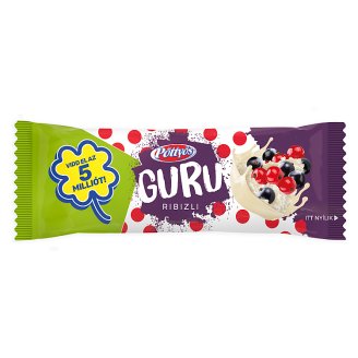 Pöttyös Guru ribizlis túródesszert 38 g