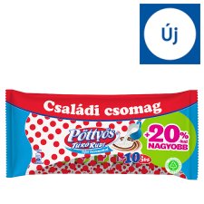 Pöttyös Túró Rudi családi csomag natúr túródesszert kakaós tejes bevonattal 10 x 36 g (360 g)