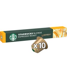 Starbucks by Nespresso Blonde Espresso Ground Roasted Coffee Capsules 10 pcs 53 g