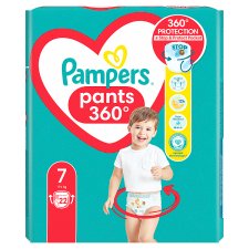 Pampers Pants Bugyipelenka, Méret: 7, 22 db pelenka, 17kg+